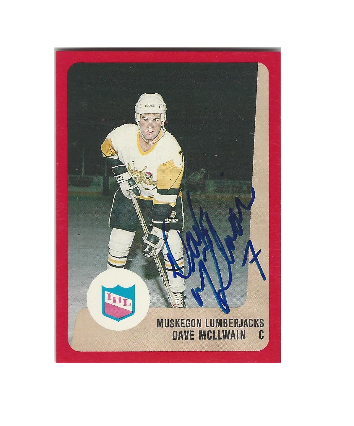 1988-89 ProCards IHL #56 Dave McLlwain (25-X44-OTHERS)