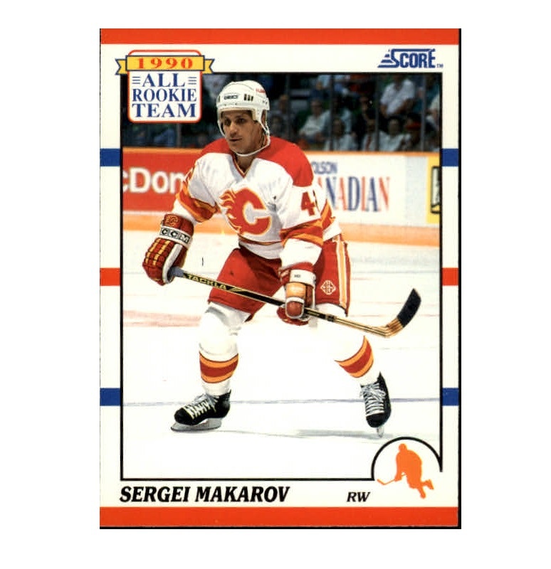 1990-91 Score #329 Sergei Makarov ART (10-X132-FLAMES)