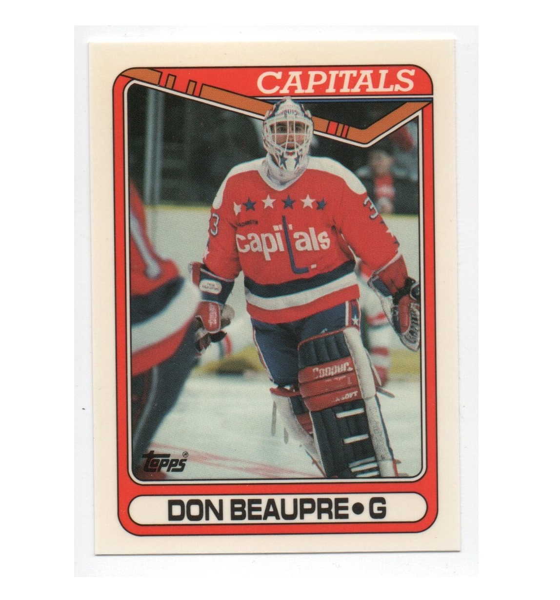 1990-91 Topps Tiffany #253 Don Beaupre (15-X124-CAPITALS)