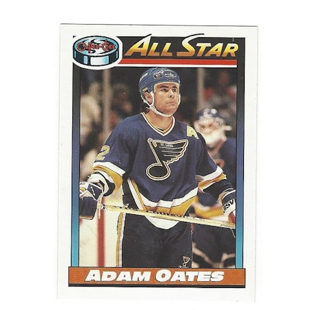 1991-92 O-Pee-Chee #265 Adam Oates AS (10-231x5-BLUES)