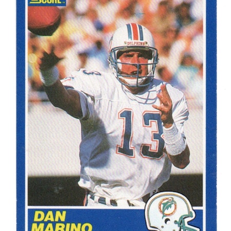 1989 Score #13 Dan Marino (10-X290-NFLDOLPHINS)