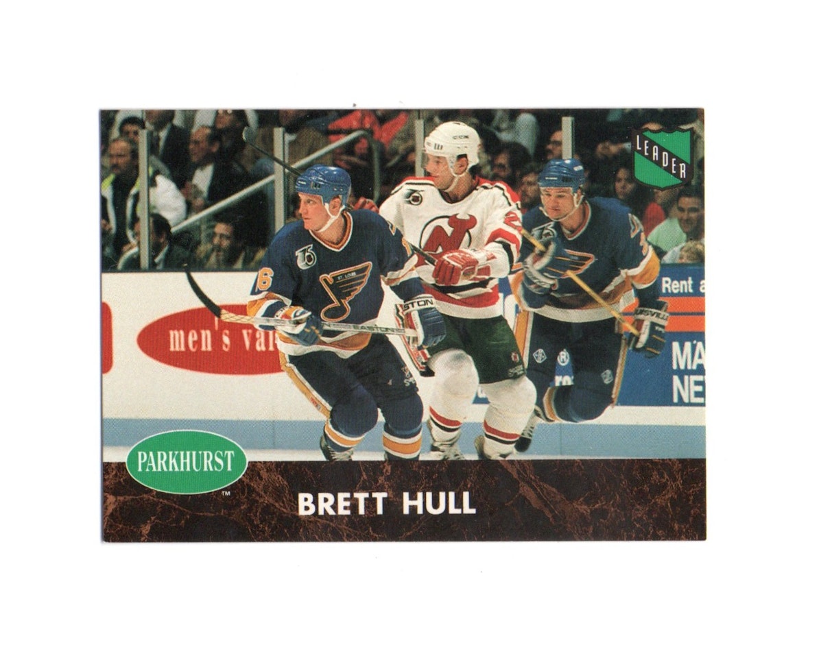1991-92 Parkhurst #432 Brett Hull LL (10-X285-BLUES)
