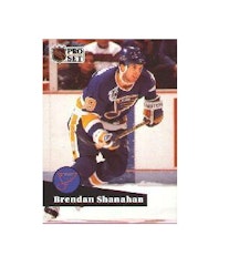 1991-92 Pro Set #475 Brendan Shanahan (5-X213-BLUES)