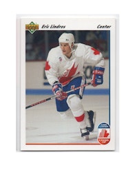 1991-92 Upper Deck #9 Eric Lindros CC (10-X285-CANADA)