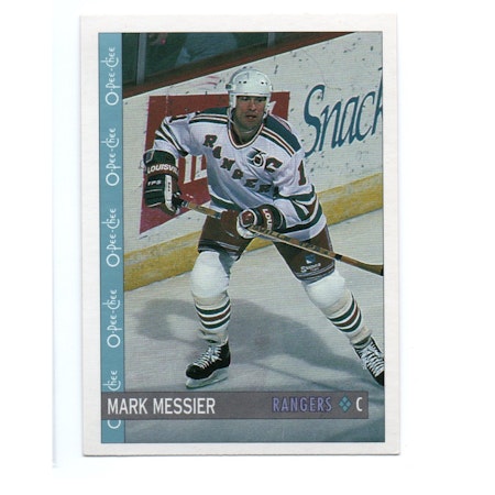 1992-93 O-Pee-Chee #208 Mark Messier (5-X285-RANGERS)