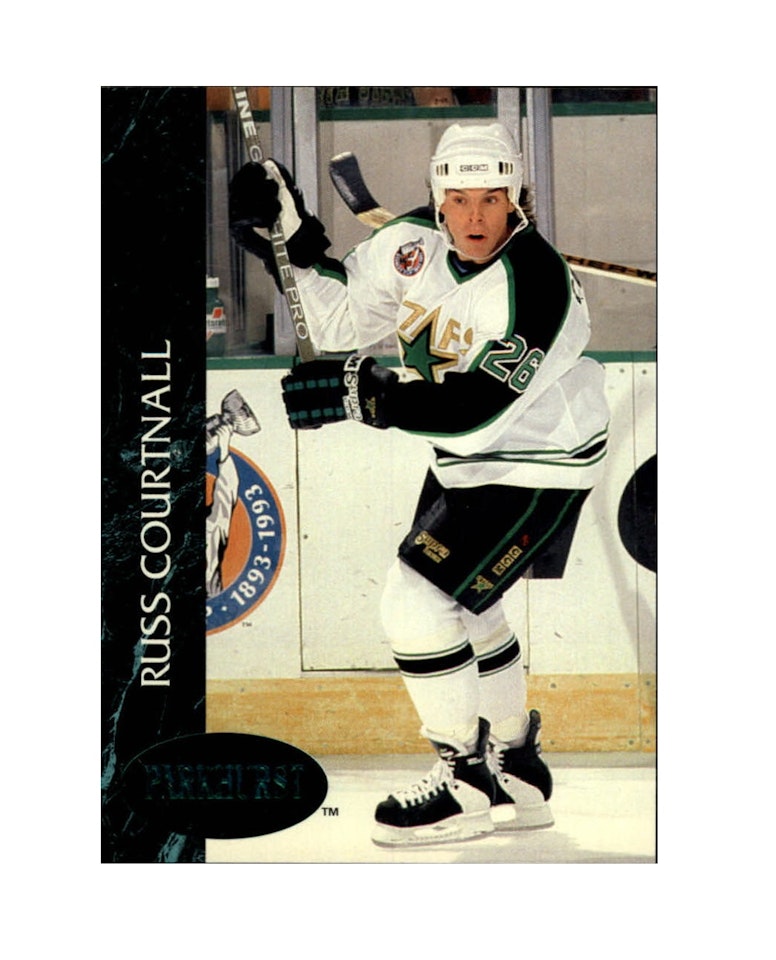 1992-93 Parkhurst Emerald Ice #78 Russ Courtnall (10-X246-NHLSTARS)