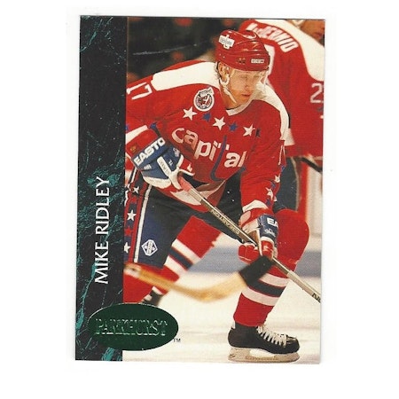 1992-93 Parkhurst Emerald Ice #200 Mike Ridley (10-X91-CAPITALS)