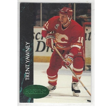 1992-93 Parkhurst Emerald Ice #262 Trent Yawney (10-288x4-FLAMES)