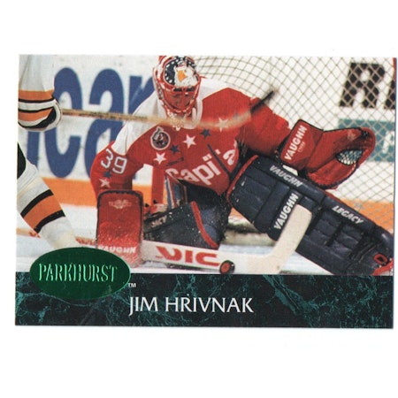 1992-93 Parkhurst Emerald Ice #430 Jim Hrivnak (10-X71-CAPITALS)