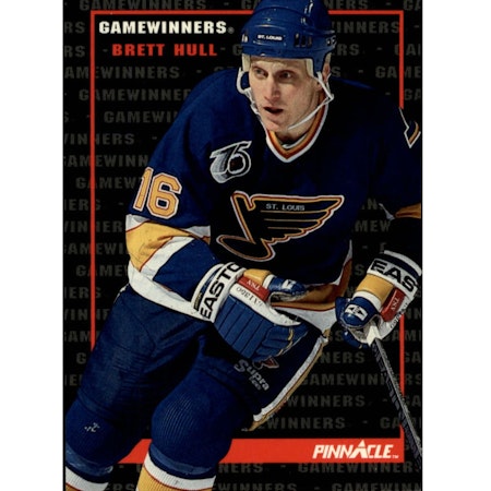 1992-93 Pinnacle #257 Brett Hull GW (10-X238-BLUES)