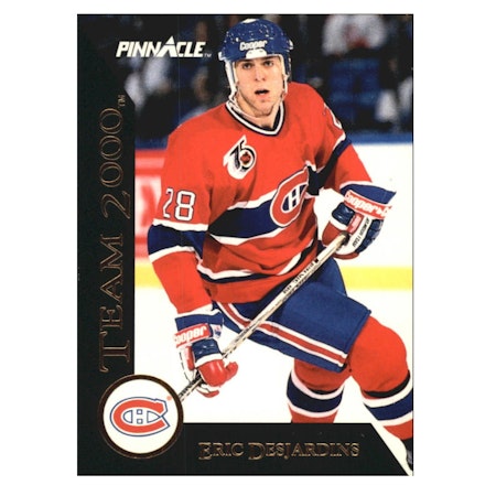 1992-93 Pinnacle Team 2000 #9 Eric Desjardins (10-X161-CANADIENS)