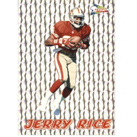 1993 Pacific Prisms #91 Jerry Rice (25-X280-NFL49ERS)