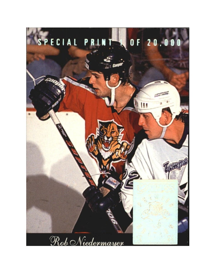 1993-94 Donruss Special Print #I Rob Niedermayer (12-X174-NHLPANTHERS)