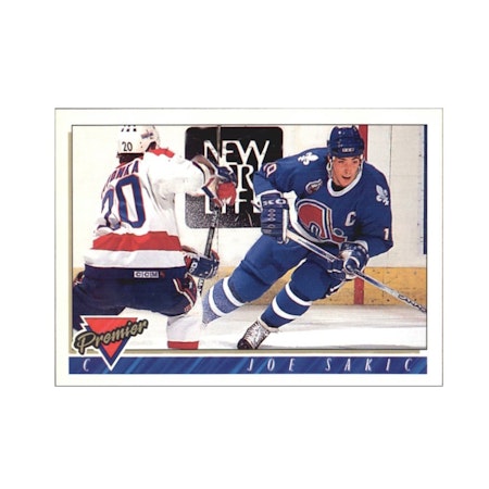 1993-94 OPC Premier #10 Joe Sakic (5-X10-NORDIQUES)