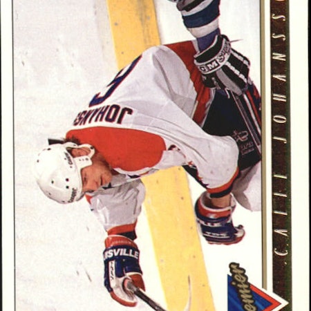 1993-94 OPC Premier Gold #278 Calle Johansson (12-X10-CAPITALS)