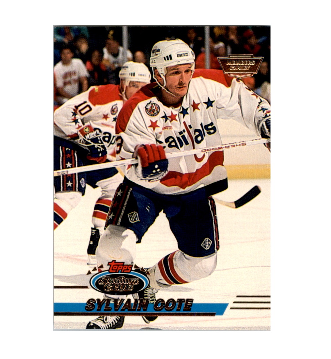 1993-94 Stadium Club Members Only Parallel #66 Sylvain Cote (10-X31-CAPITALS)