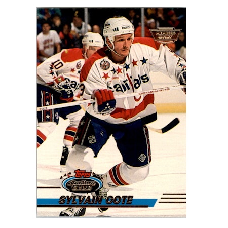 1993-94 Stadium Club Members Only Parallel #66 Sylvain Cote (10-X31-CAPITALS)