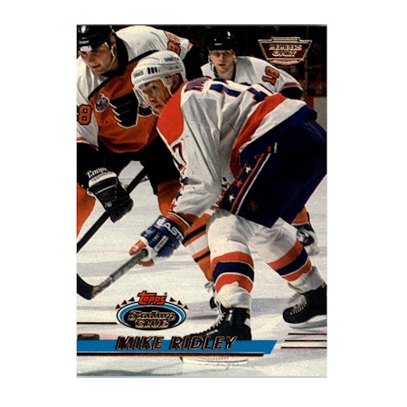 1993-94 Stadium Club Members Only Parallel #123 Mike Ridley (10-X31-CAPITALS)