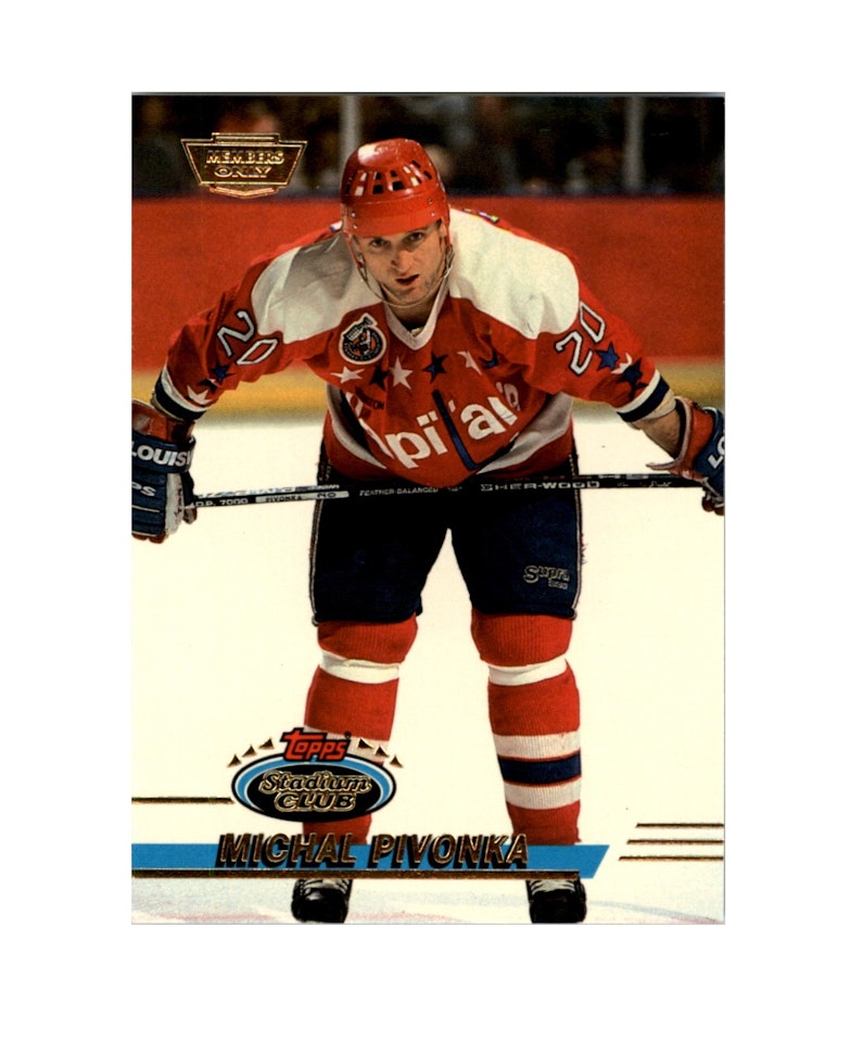 1993-94 Stadium Club Members Only Parallel #405 Michal Pivonka (12-X31-CAPITALS)