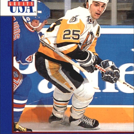 1992-93 Score USA Greats #10 Kevin Stevens (10-X295-PENGUINS)