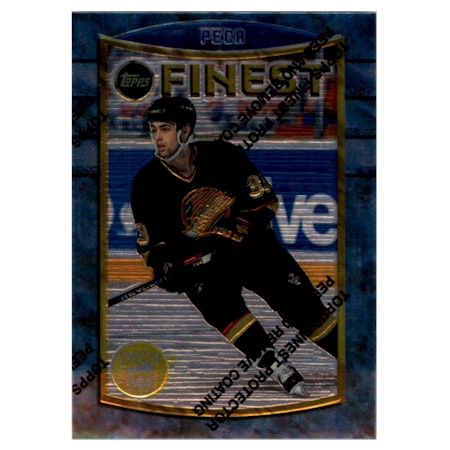 1994-95 Finest Super Team Winners #59 Mike Peca (10-X212-CANUCKS)