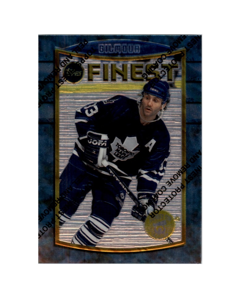 1994-95 Finest Super Team Winners #100 Doug Gilmour (15-X214-MAPLE LEAFS)