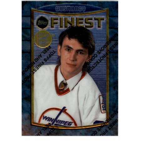 1994-95 Finest Super Team Winners #107 Ravil Gusmanov (12-X213-NHLJETS)