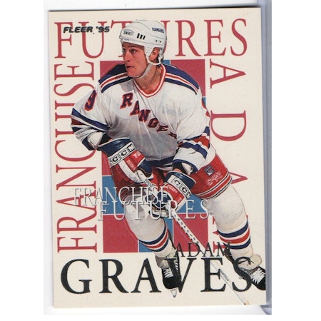 1994-95 Fleer Franchise Futures #3 Adam Graves (10-X129-RANGERS)