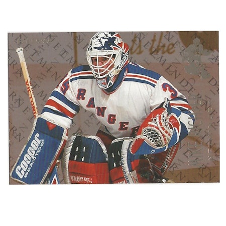 1994-95 Fleer Netminders #8 Mike Richter (10-173x4-RANGERS)