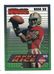 1994 Collector's Edge Boss Squad #22 Jerry Rice W-1 (15-X290-NFL49ERS)