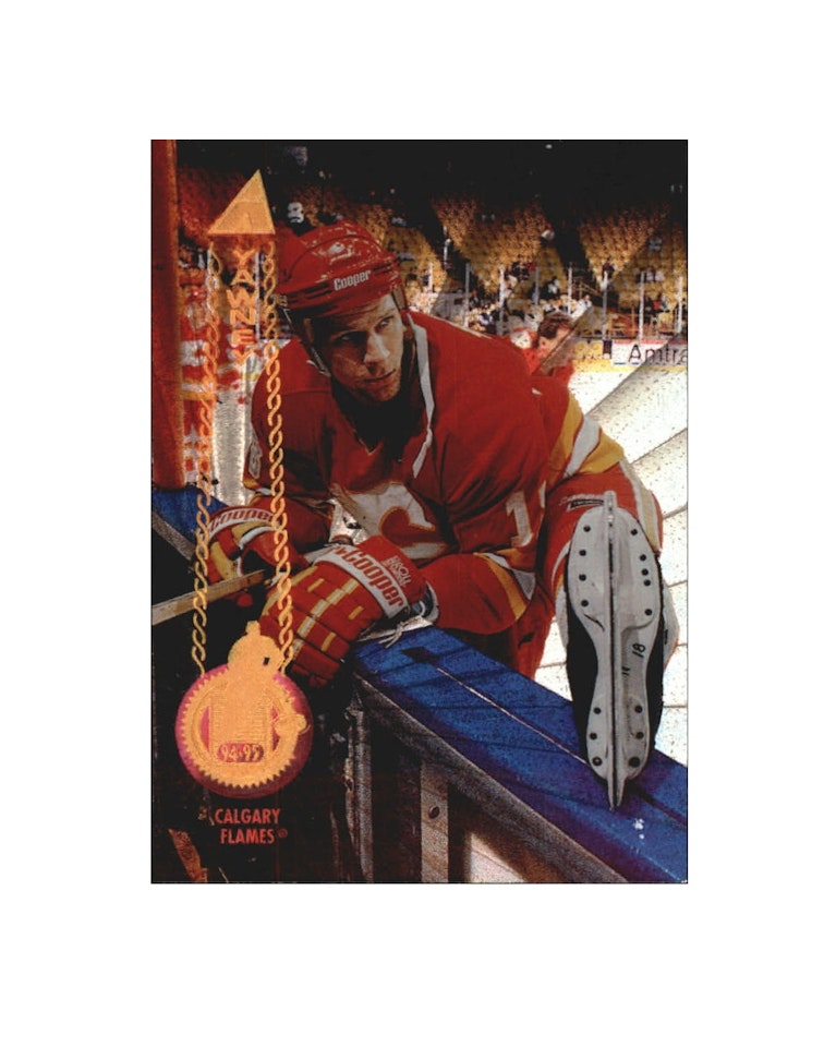 1994-95 Pinnacle Rink Collection #245 Trent Yawney (10-X89-FLAMES)