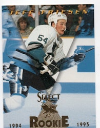 1994-95 Select #176 Jeff Friesen (5-X132-SHARKS)