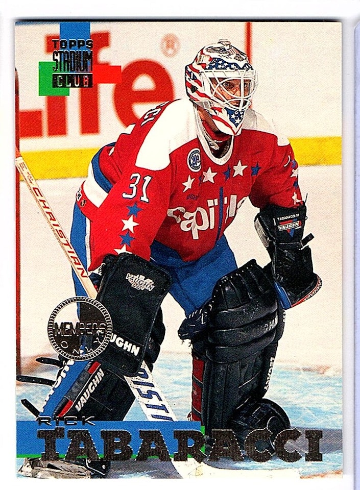 1994-95 Stadium Club Members Only Parallel #74 Rich Tabarraci (15-X26-CAPITALS)