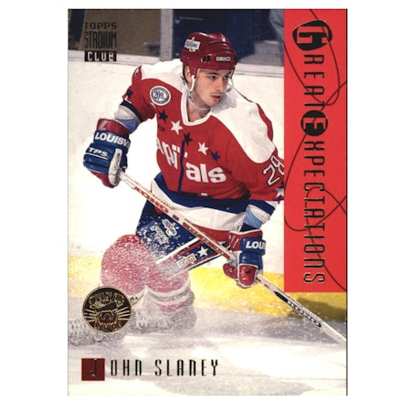 1994-95 Stadium Club Super Team Winner #113 John Slaney GE (15-X2-CAPITALS)