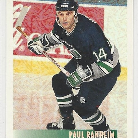 1994-95 Topps Premier Special Effects #96 Paul Ranheim (10-257x2-WHALERS)