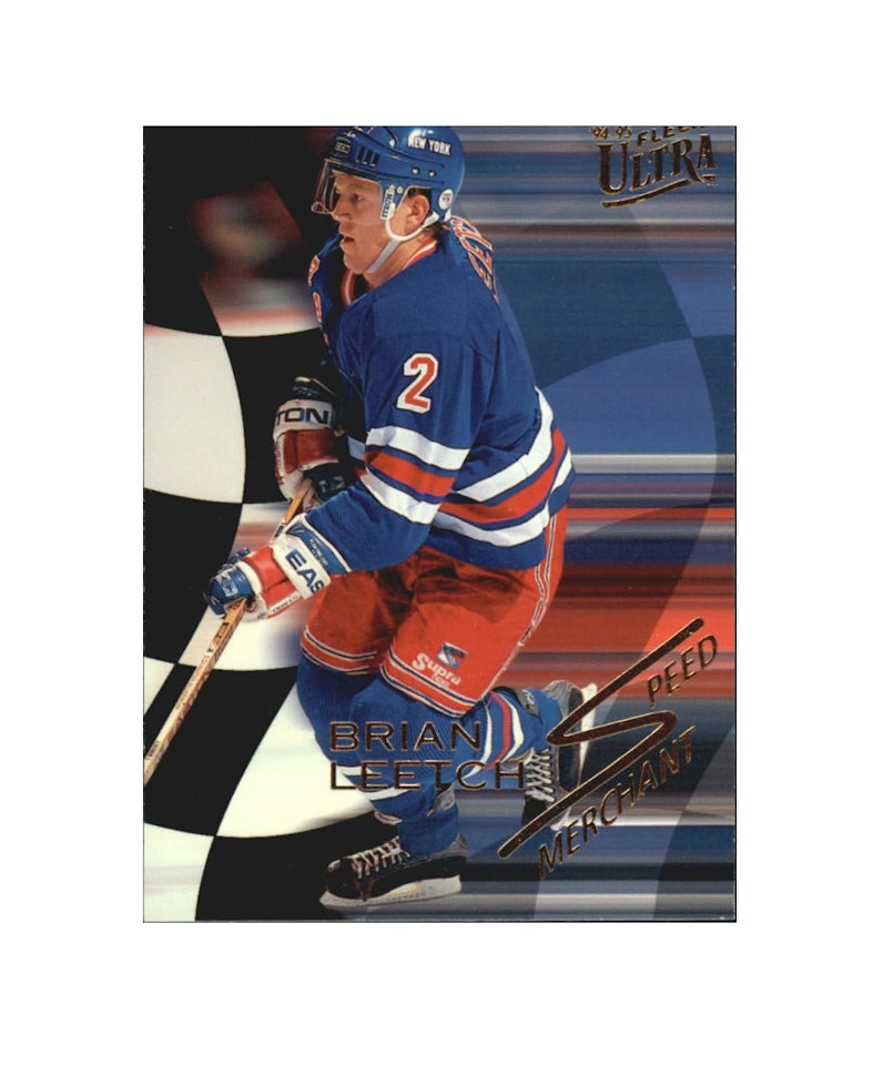 1994-95 Ultra Speed Merchants #6 Brian Leetch (10-X168-RANGERS)