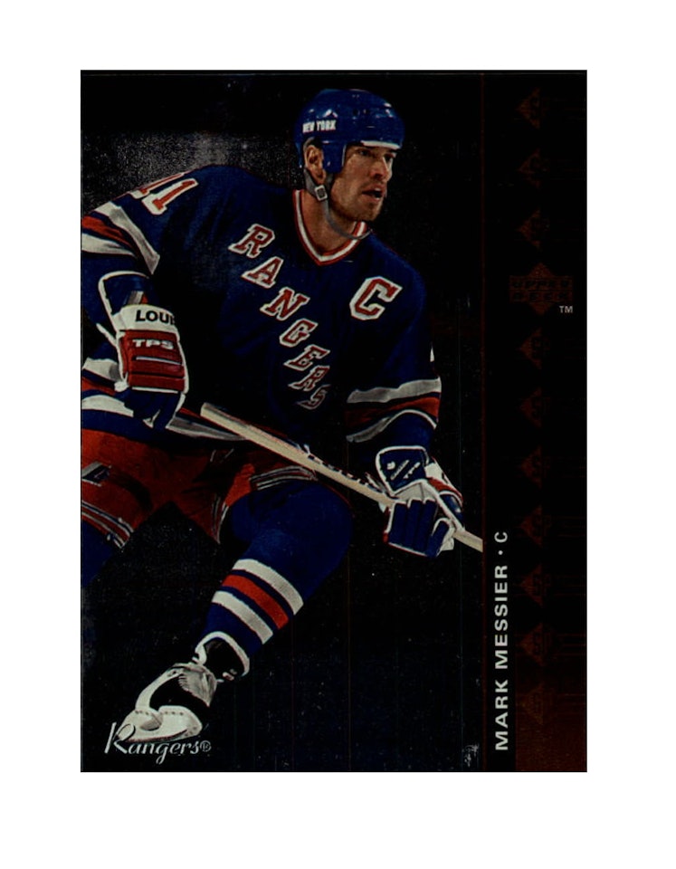 1994-95 Upper Deck SP Inserts #SP51 Mark Messier (10-X89-RANGERS) (2)