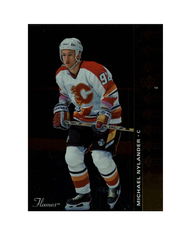 1994-95 Upper Deck SP Inserts #SP103 Michael Nylander (10-X192-FLAMES)