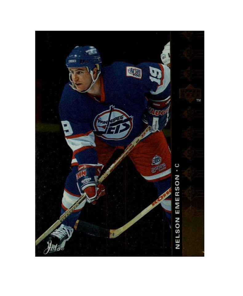 1994-95 Upper Deck SP Inserts #SP179 Nelson Emerson (10-X192-NHLJETS)