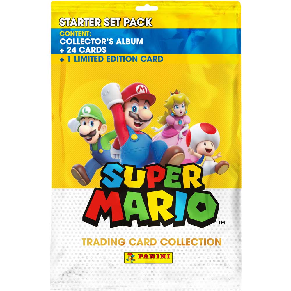 2022 Panini Super Mario Trading Card Collection (Starter Pack)