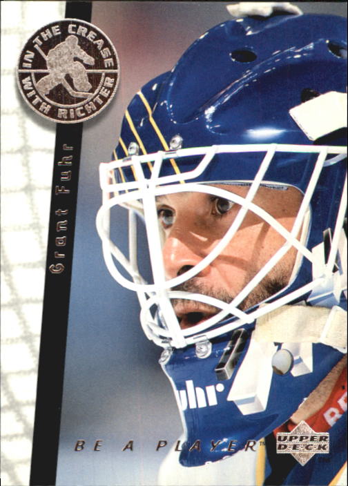 1995-96 Be A Player #196 Grant Fuhr (5-X68-BLUES)