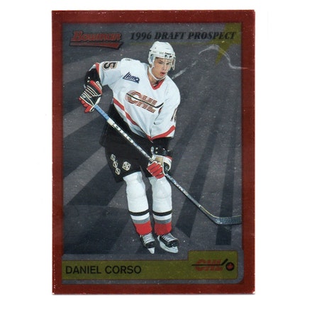 1995-96 Bowman Draft Prospects #P7 Daniel Corso (10-X285-NHL)