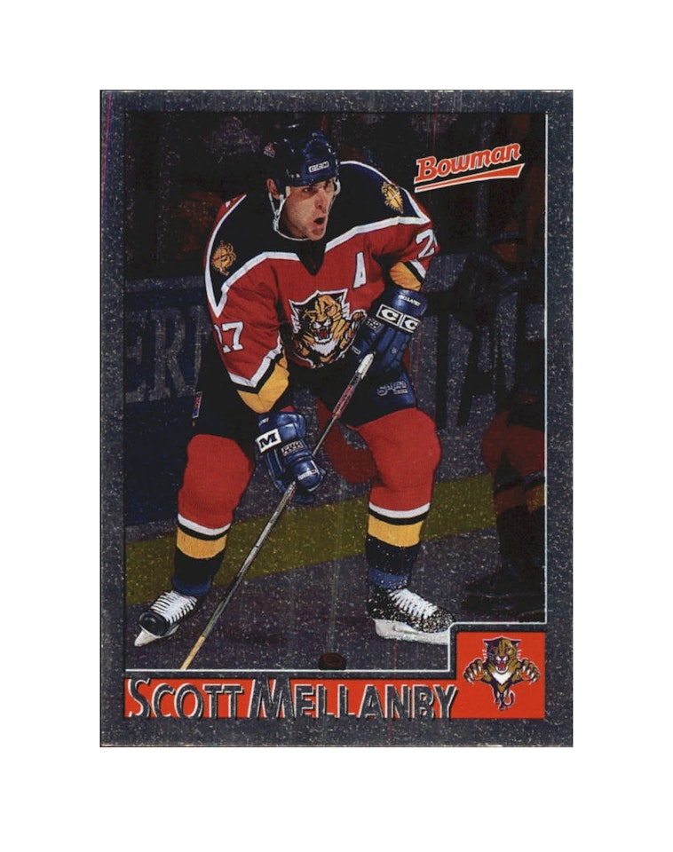 1995-96 Bowman Foil #37 Scott Mellanby (10-X168-NHLPANTHERS)