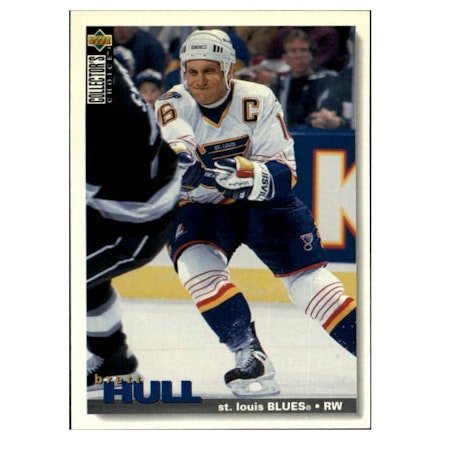 1995-96 Collector's Choice #214 Brett Hull (5-X238-BLUES)
