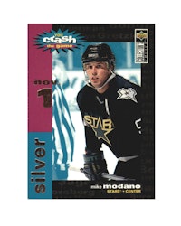 1995-96 Collector's Choice Crash the Game Silver #C16A Mike Modano 11 1 95 (12-X81-STARS)