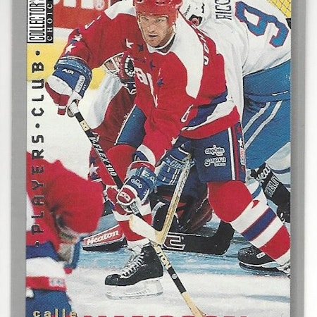 1995-96 Collector's Choice Player's Club #130 Calle Johansson (10-X121-CAPITALS)