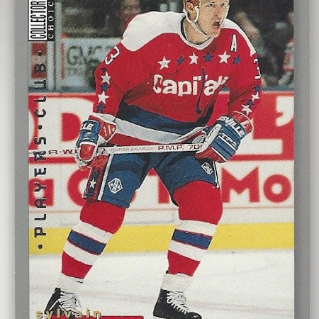 1995-96 Collector's Choice Player's Club #284 Sylvain Cote (10-X113-CAPITALS)