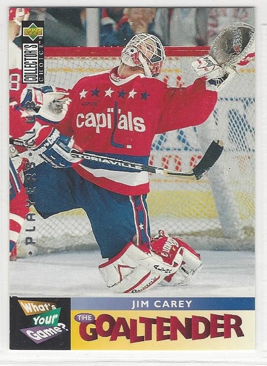 1995-96 Collector's Choice Player's Club #369 Jim Carey WYG (10-X116-CAPITALS)