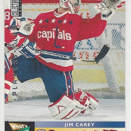 1995-96 Collector's Choice Player's Club #369 Jim Carey WYG (10-X116-CAPITALS)