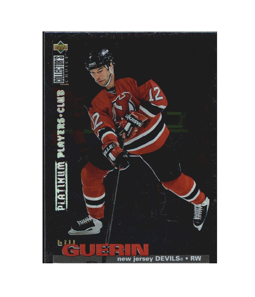 1995-96 Collector's Choice Player's Club Platinum #60 Bill Guerin (15-X161-DEVILS)